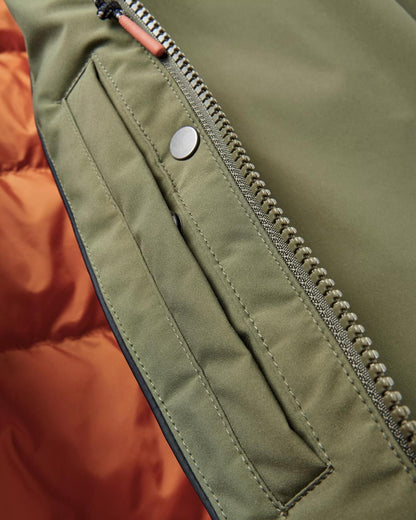 Alaska Insulated Parka - Khaki - Flatlay