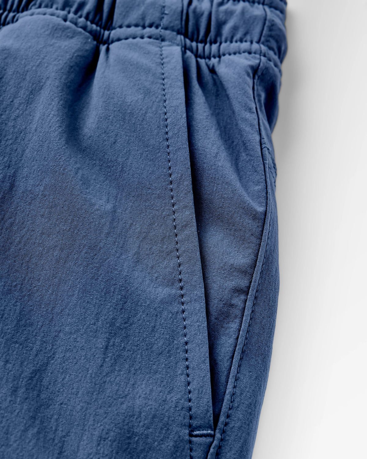 Drifter NetPlus® Lined Beach Short - Dark Denim - Flatlay