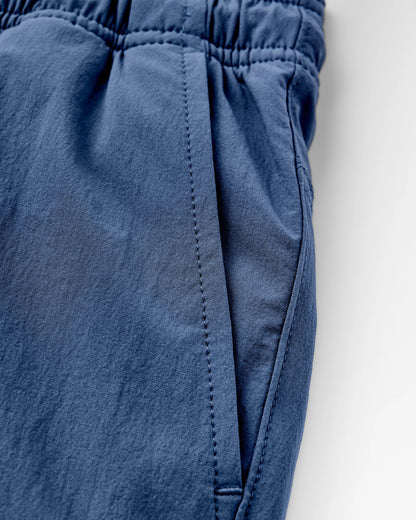 Drifter NetPlus® Lined Beach Short - Dark Denim - Flatlay
