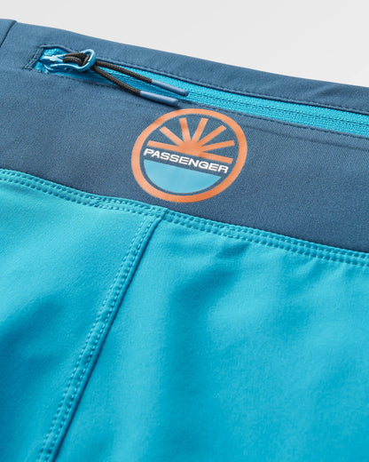 Roundtrip Trail Short 5" - Bluejay - Flatlay