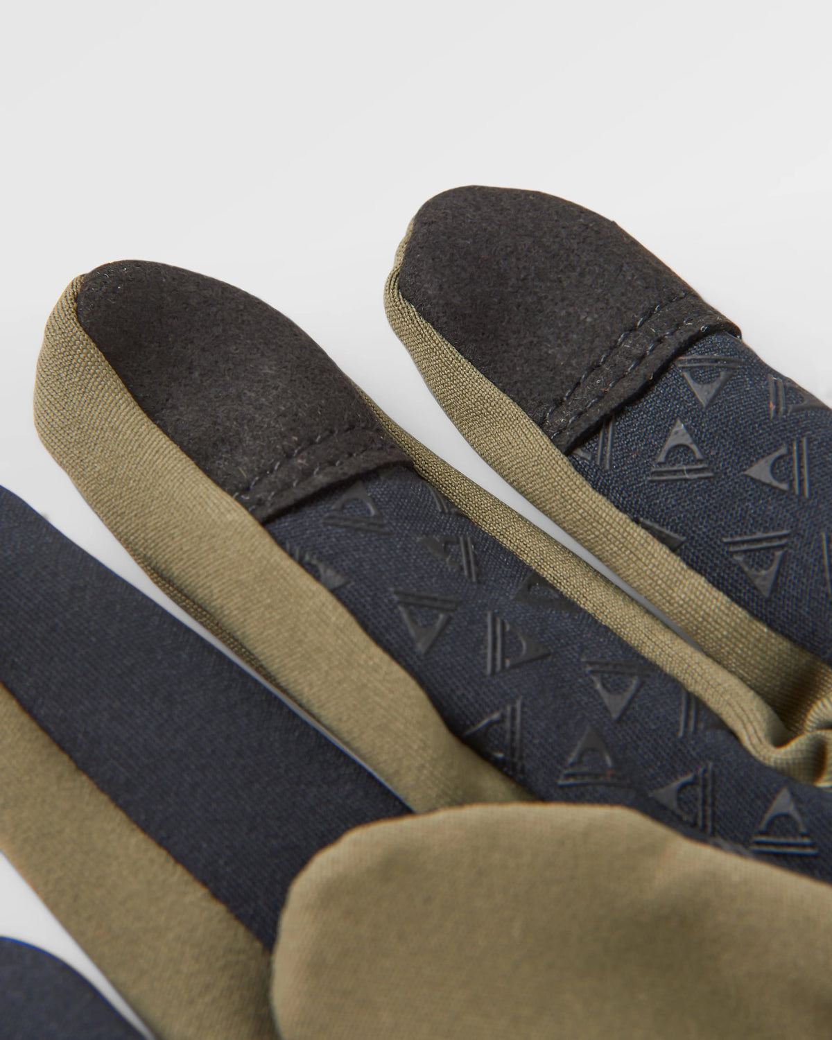 Jacks Touch Screen Gloves - Khaki - Flatlay