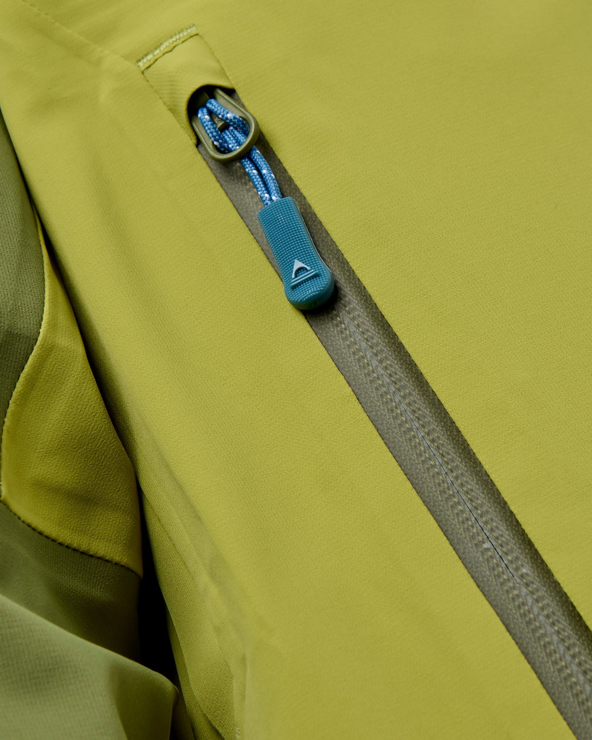 Trailscape Men's 3L Waterproof Jacket - Clover/Tea Green - Flatlay