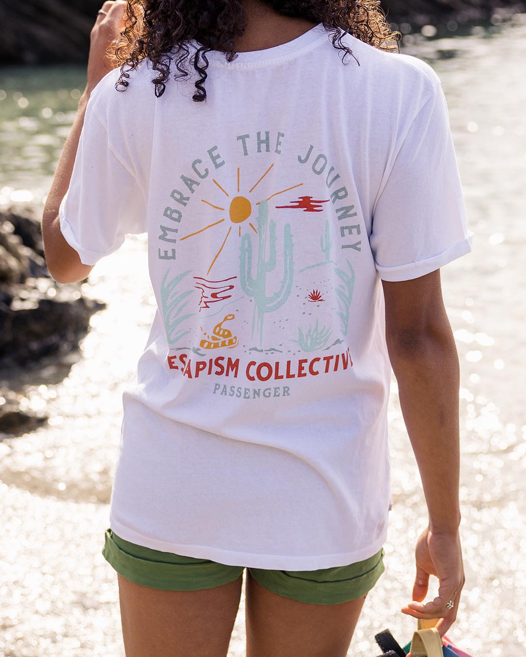 Arabica Oversized T-Shirt - White - Lifestyle