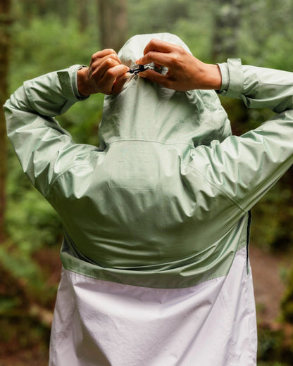 Trailscape Women's Waterproof Jacket - Pistachio/Lilac Mist/Aqua - Lifestyle