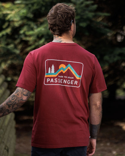 Made To Roam T-Shirt - Forest Berry - Lifestyle