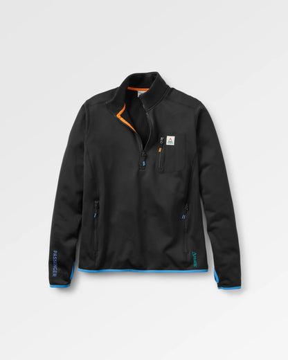 Solitude Polartec® Fleece Pullover - Black - Flatlay