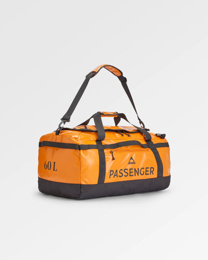 Roamer 60L Duffel Bag - Sunrise Orange - Flatlay