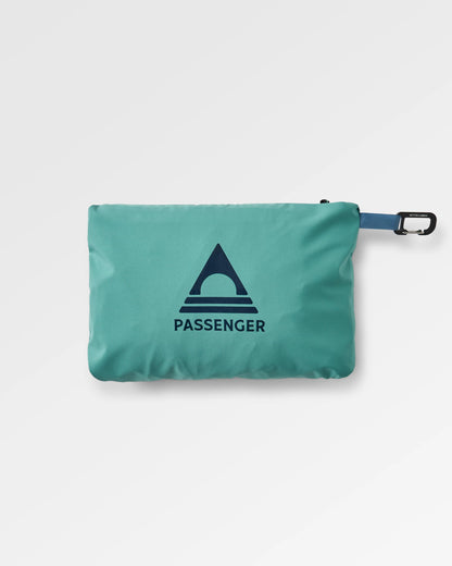 Roamer Waterproof Poncho - Deep Sea - Flatlay