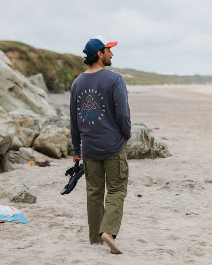 Escapism LS T-Shirt - Faded Black - Lifestyle