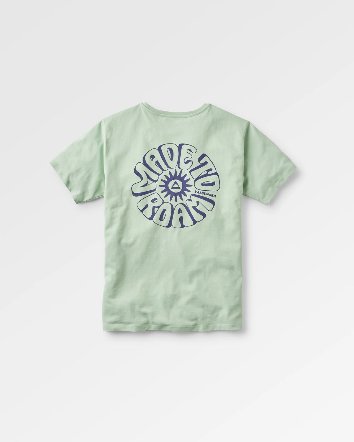 Easy Days Cotton T-Shirt - Spearmint - Flatlay