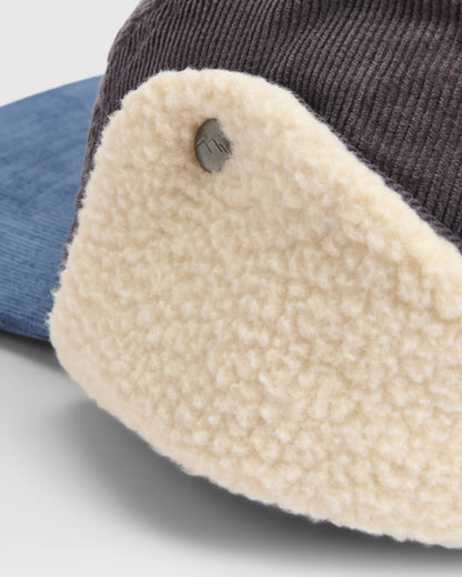 Daytime Sherpa Lined Hat - Charcoal - Flatlay