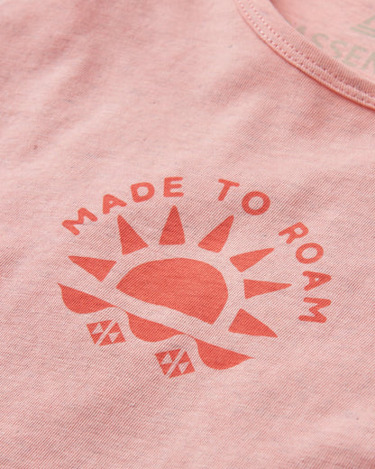 Sunburst Vest - Soft Shell Pink - Flatlay