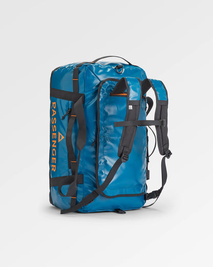 Roamer 60L Duffel Bag - Tidal Blue - Flatlay
