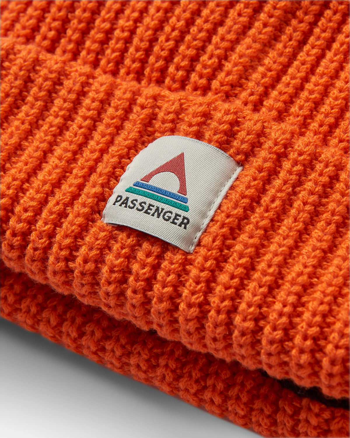 Beechwood Fleece Lined Beanie - Burnt Orange - Flatlay