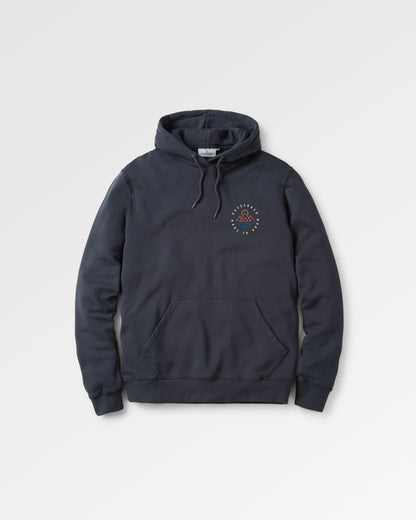 Escapism Regular Fit Hoodie - Black - Flatlay