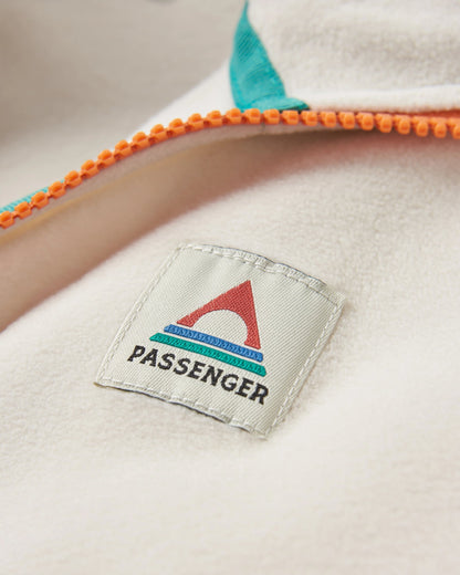 Ayla Micro Polartec® Fleece - Vintage White - Flatlay