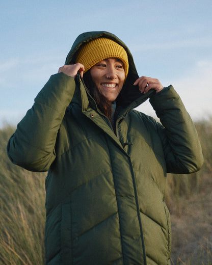 Tasman Long Insulated Jacket - Fir Tree - Lifestyle