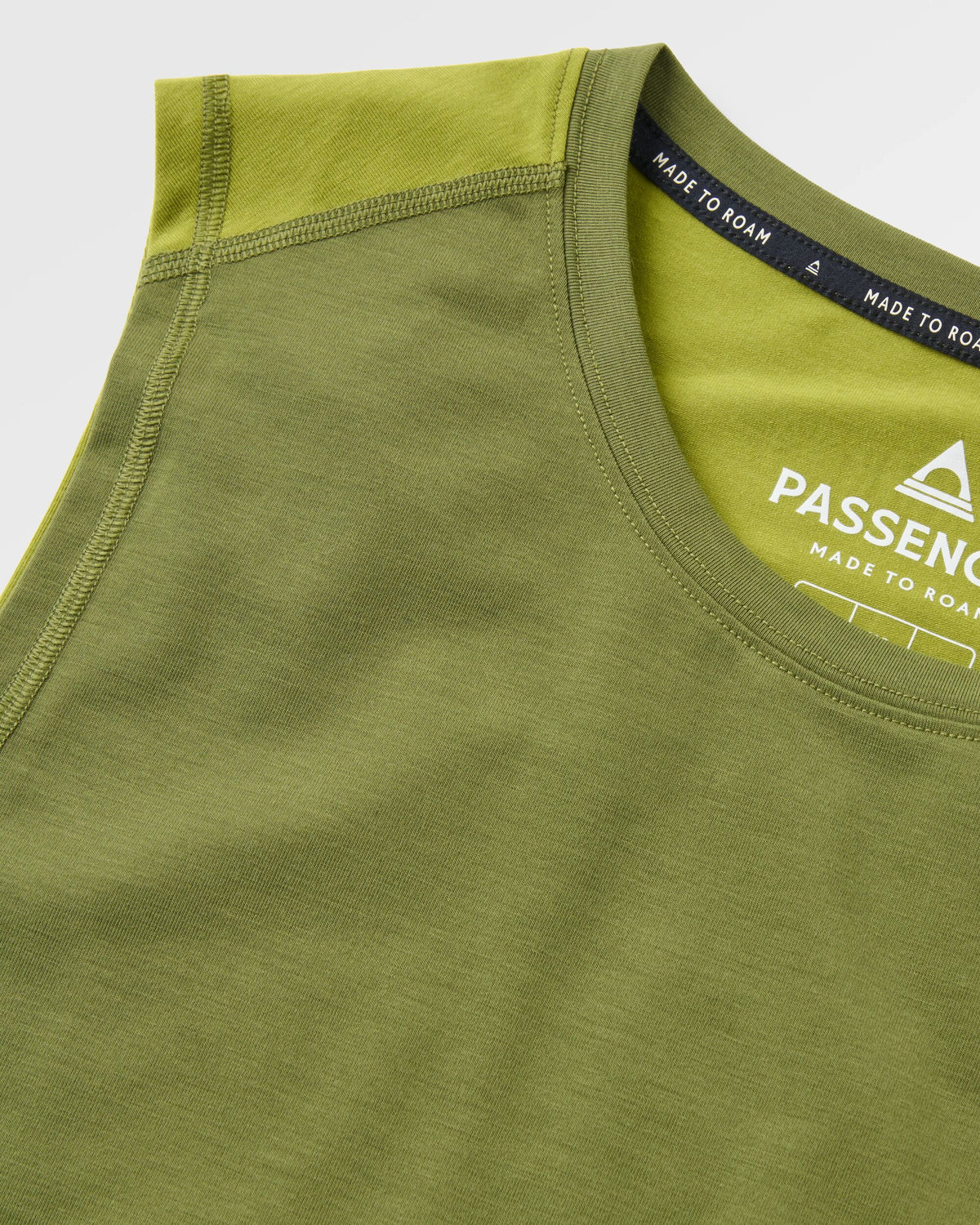 Solstice Drirelease® Active Vest - Clover/Tea Green - Flatlay
