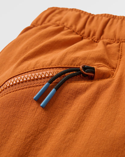 
Sandstone Trail Short - Sunset Orange - Flatlay