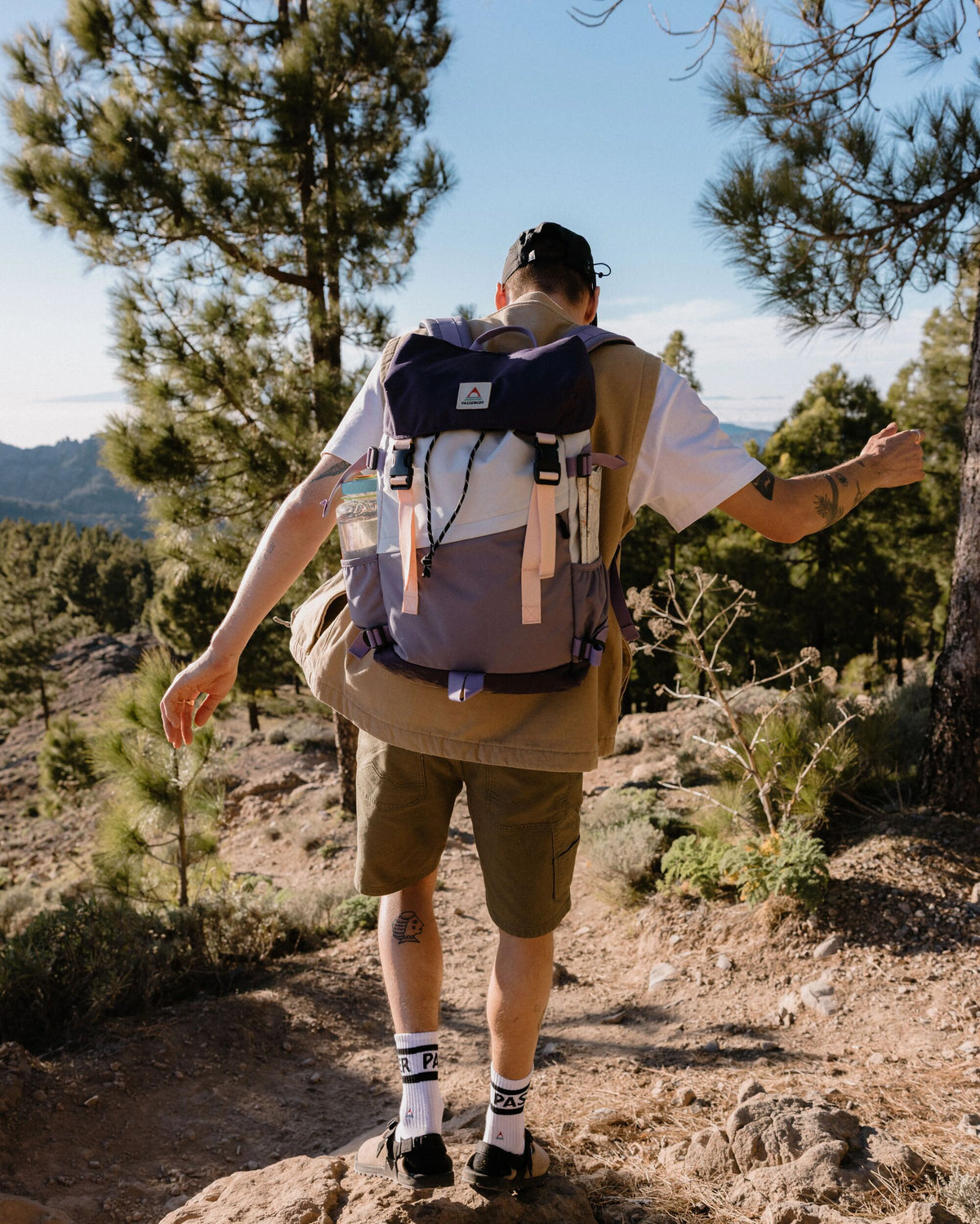 Boondocker 26L Backpack - Heather/ Deep Purple - Lifestyle