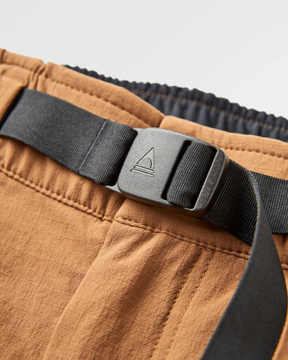 Stride Trail Short - Toffee - Flatlay