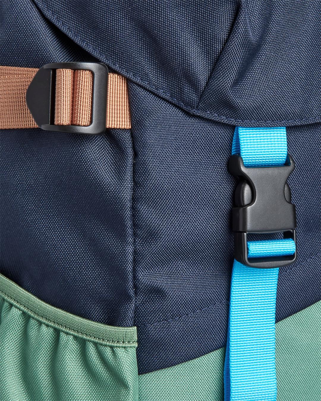 Boondocker 26L Backpack - Deep Navy/Laurel Green - Flatlay