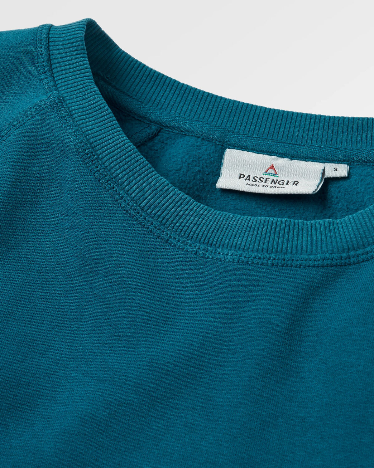 Waves & Trees Sweatshirt - Tidal Blue - Flatlay