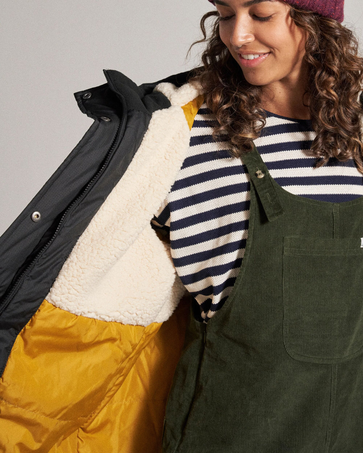 Tasman Long Insulated Jacket - Black - Studio Model