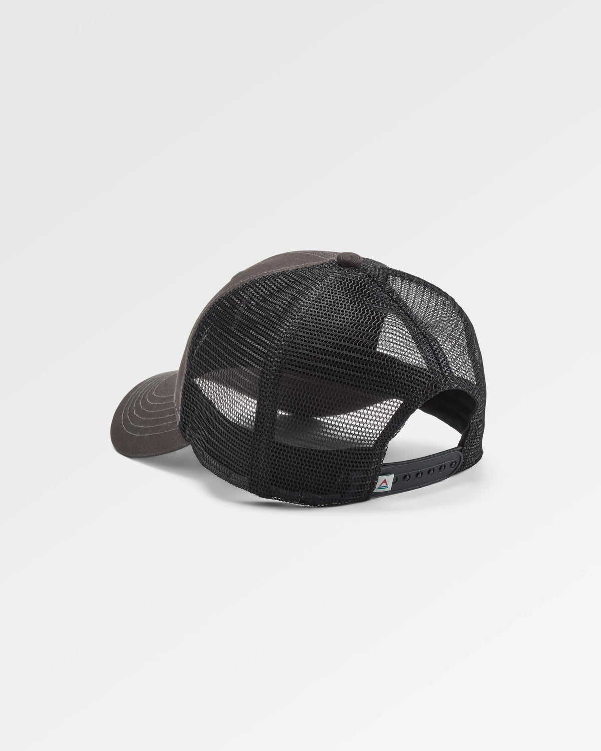 Waves & Trees Cotton Trucker Cap - Charcoal - Flatlay