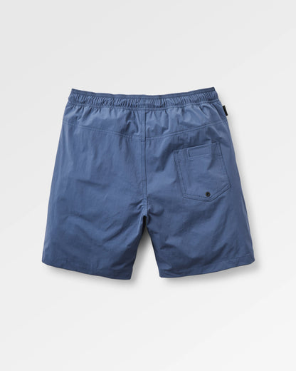 Drifter NetPlus® Lined Beach Short - Dark Denim - Flatlay