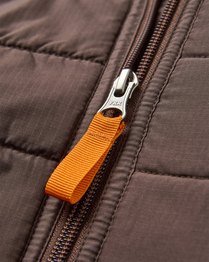 Born Explorer Polar-Lined Sherpa Fleece - Caramel/Espresso - Flatlay