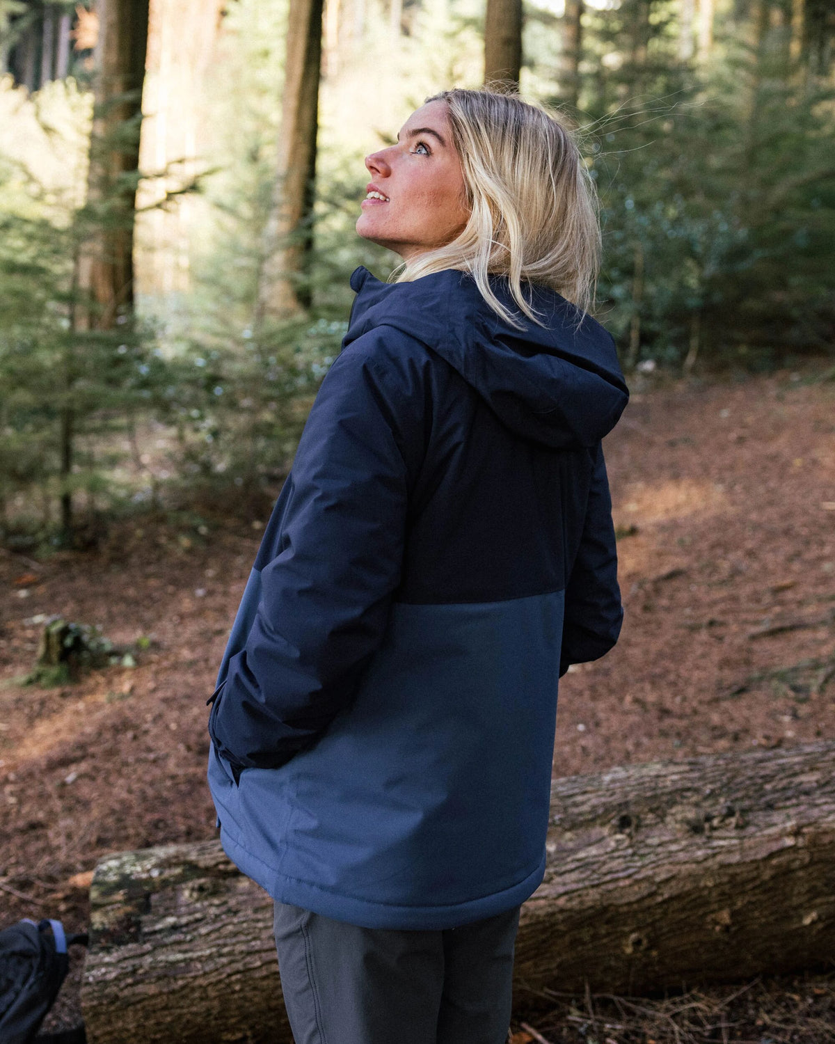 Elevate Insulated Waterproof Jacket - Rich Navy - Lifestyle