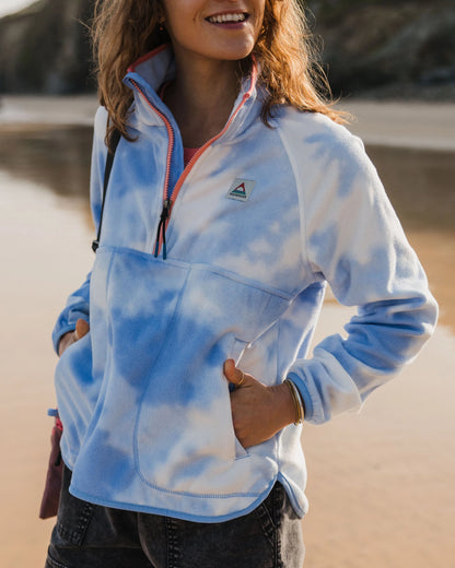 Sorrel Polar Fleece - Tie Dye Cornflower - Lifestyle