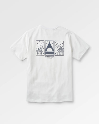 Maverick T-Shirt - White - Flatlay