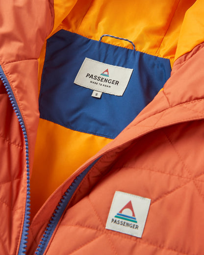 Singletrack Thermore® Insulated Jacket - Burnt Orange - Flatlay