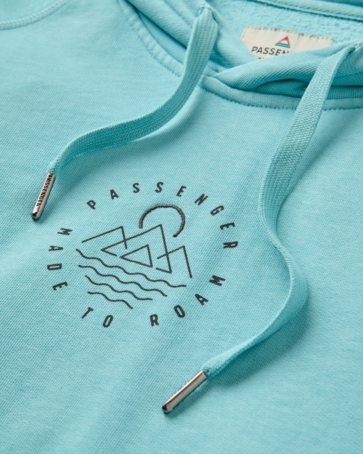 Remote Hoodie - Retro Blue  - Flatlay