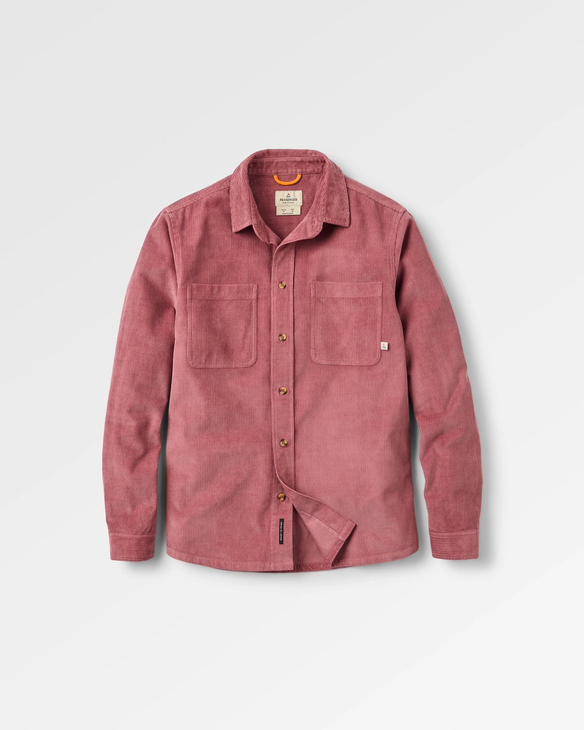 Backcountry Cord Shirt - Crushed Berry - Flatlay
