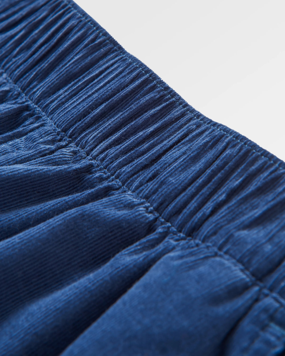 Someday Corduroy Trouser - Dark Denim - Flatlay