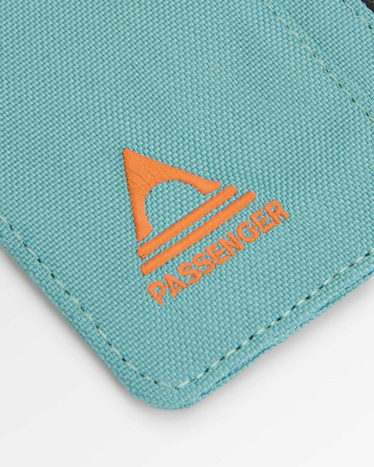 Mountain Card Holder - Arctic/Retro Orange - Flatlay