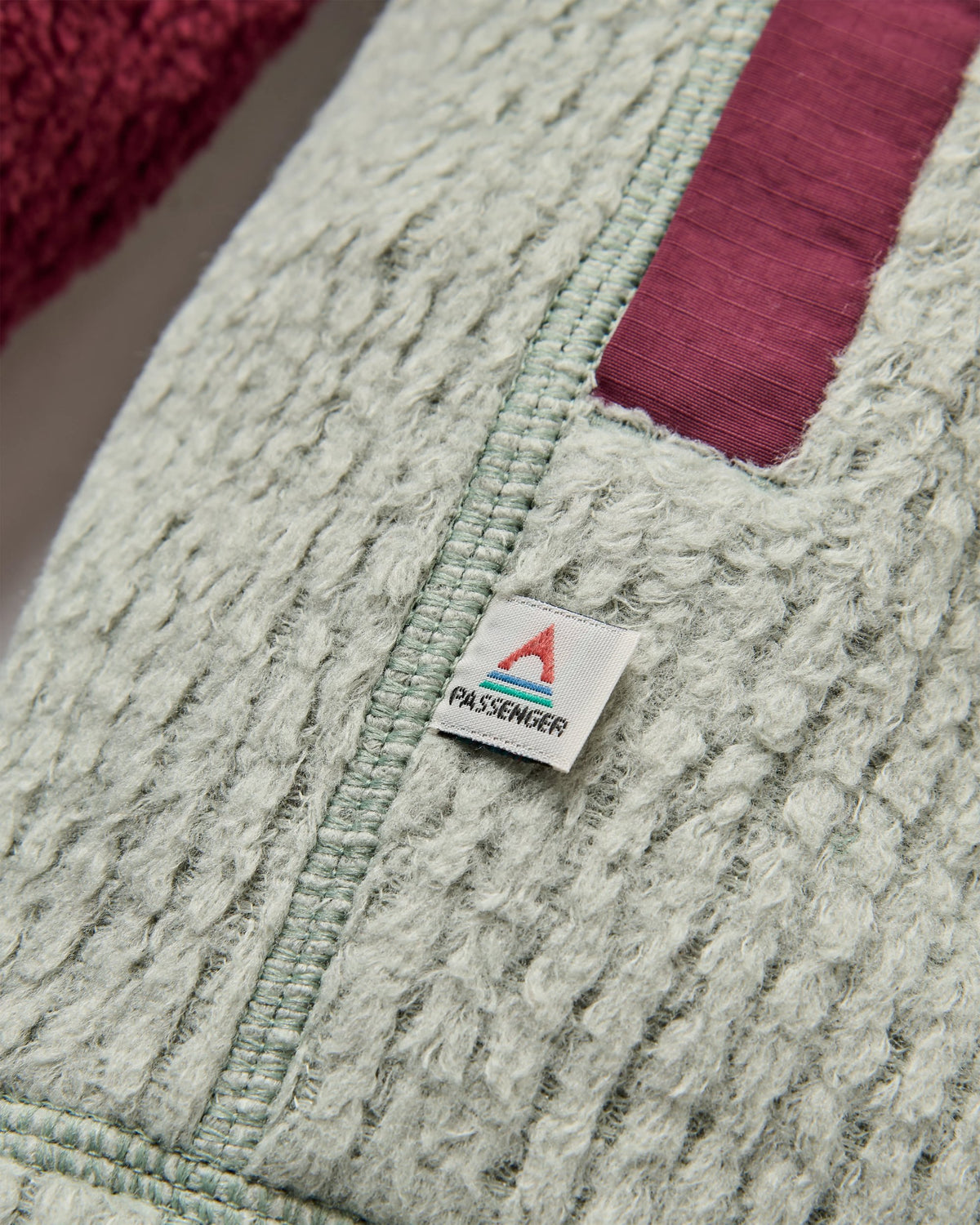 Venturescape Women's Fleece - Fig/Pistachio - Flatlay