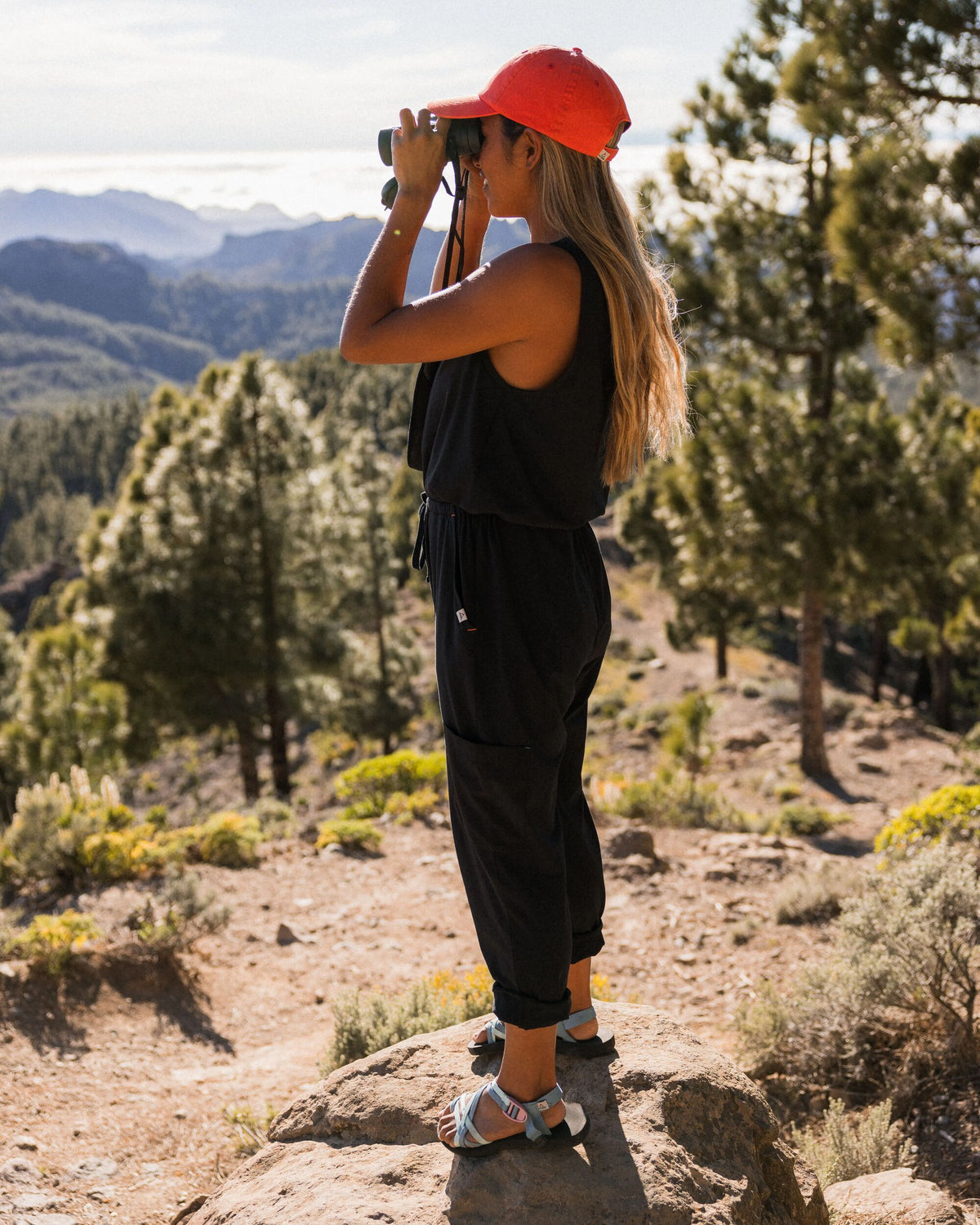 Aria Jumpsuit - Black - Lifestyle