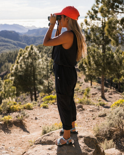 Aria Jumpsuit - Black - Lifestyle