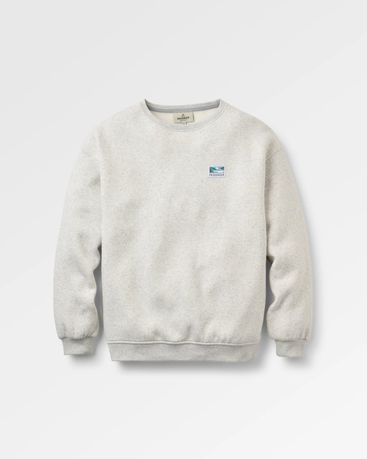 Legacy Sweatshirt - Light Grey Marl - Flatlay