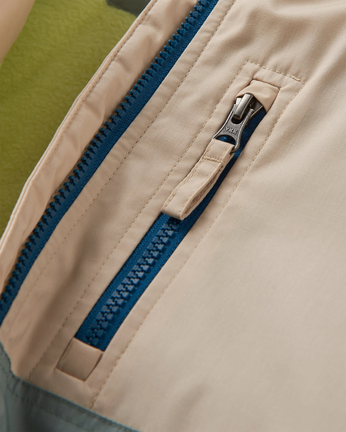 Finn Polar Fleece Lined Jacket - Pistachio - Flatlay