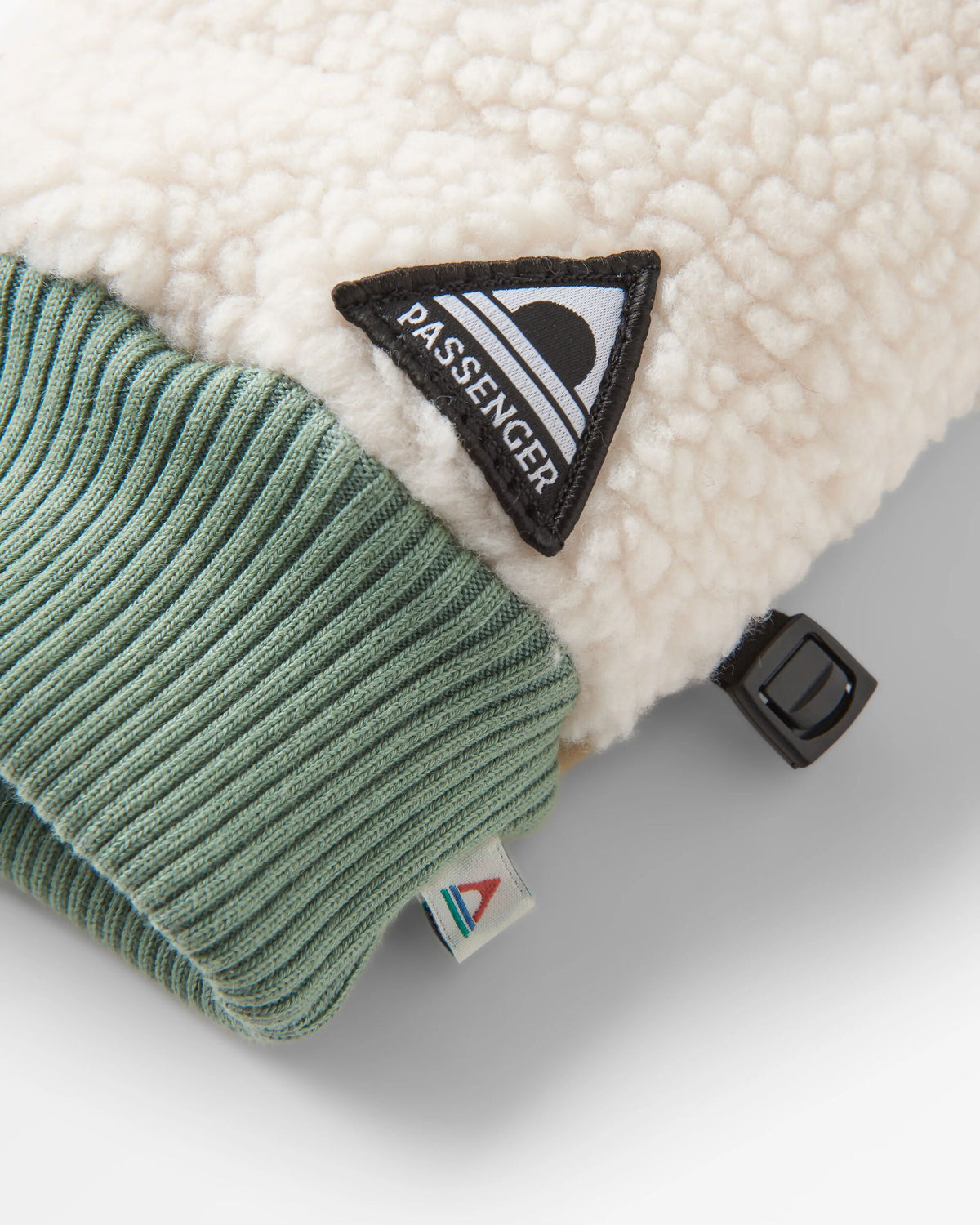 Avalanche Sherpa Mittens - Birch - Flatlay