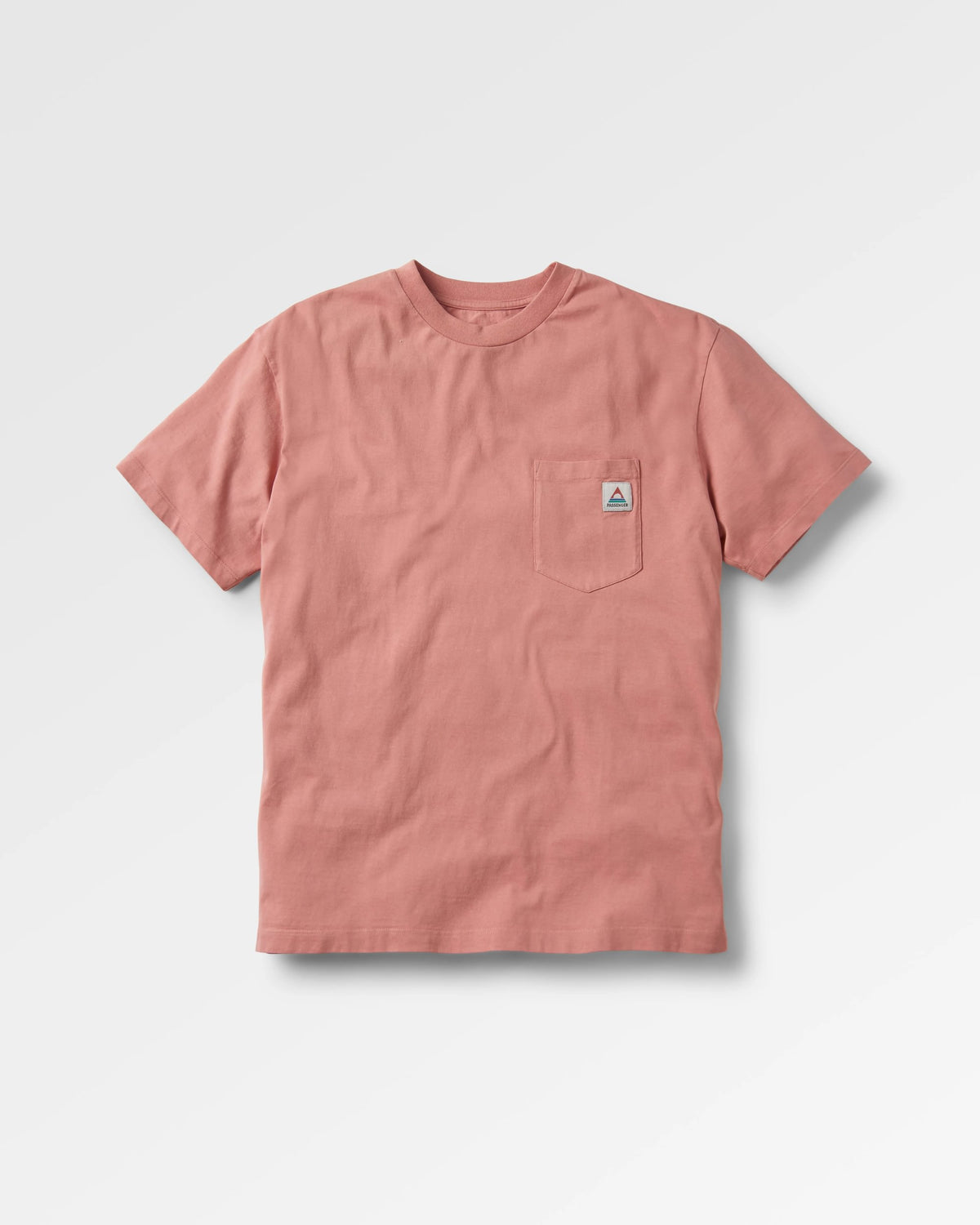 Heritage Relaxed Fit T-Shirt - Peach - Flatlay