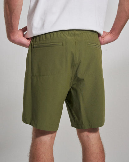 Traveller All-Purpose Short - Khaki - Studio Model