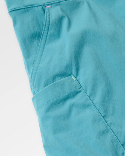 Refuel Ripstop Skort Dress - Ocean Teal - Flatlay