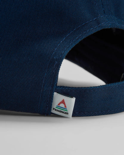 Classic 6 Panel Cap - Rich Navy - Flatlay
