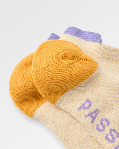 Classic Trainer Socks - Birch - Flatlay